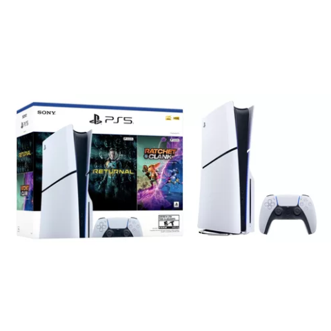 Playstation 5 Midia Fisica + 2 jogos + Controle Dualsense