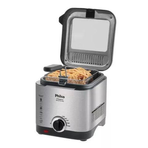 Fritadeira Philco Deep Fry 1.8L Inox 127V