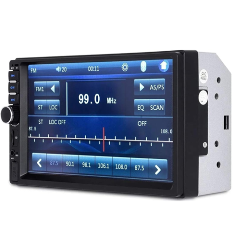 Central Multimídia Mp5 First Option 7810H Universal 2din Bt Usb Fm Leitor SD
