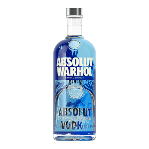Vodka Absolut Warhol Edição Limitada 1 Litro