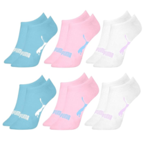 Kit 6 Pares Meia Feminina Puma Sapatilha Invisível