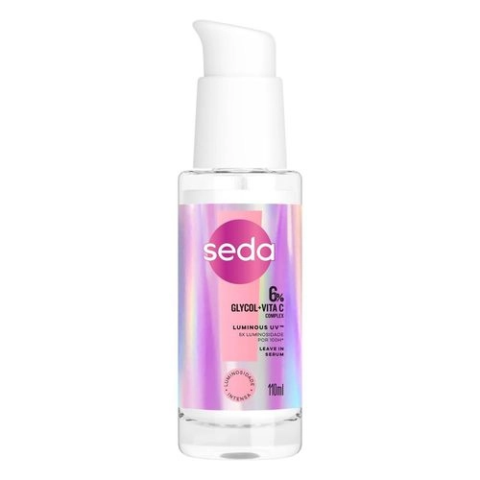 Seda Luminous UV Leave-In Sérum 6% Glycol e Vita C Complex 110ml