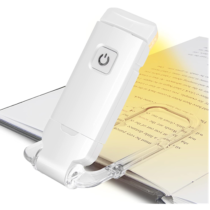 Mini Luminária De Leitura Livro Recarregável USB Flexível