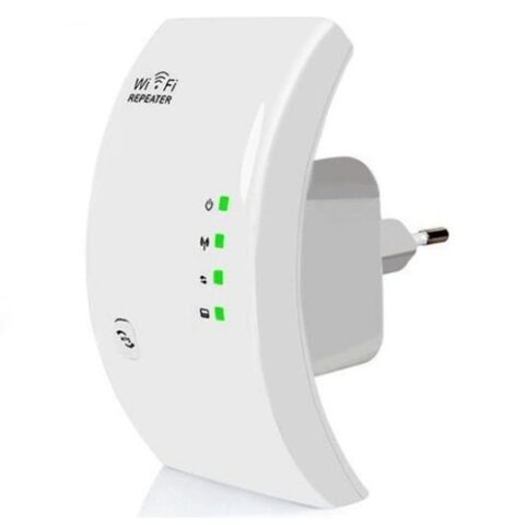 Repetidor De Sinal Wi-fi Amplificador Roteador Expansor De Rede Internet Wireless