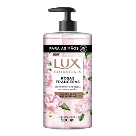 Sabonete Líquido Lux Botanicals Rosas Francesas 500ml