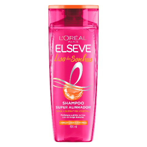 Shampoo Elseve 400ml Liso Dos Sonhos