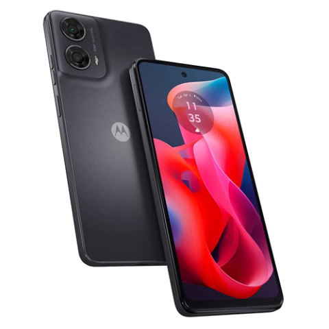 Smartphone Motorola Moto G24 Boost 128GB 8GB AI Camera 50MP Night Vision Grafite