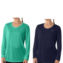 T-Shirt Manga Longa Treino Feminina Mizuno Energy