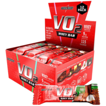 VO2 Pack 12 Unidades Whey Bar Coco Integralmedica 360g