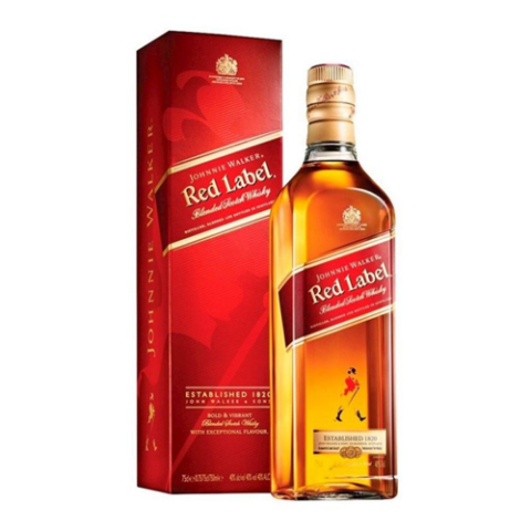 Whisky Johnnie Walker Red Label 750ml