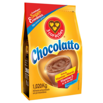 3 Corações Achocolatado em Pó Chocolatto 1,020Kg