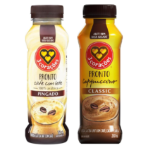 3 Corações Bebida Pronta Cappuccino Classic ou Café Com Leite Pingado 260ml