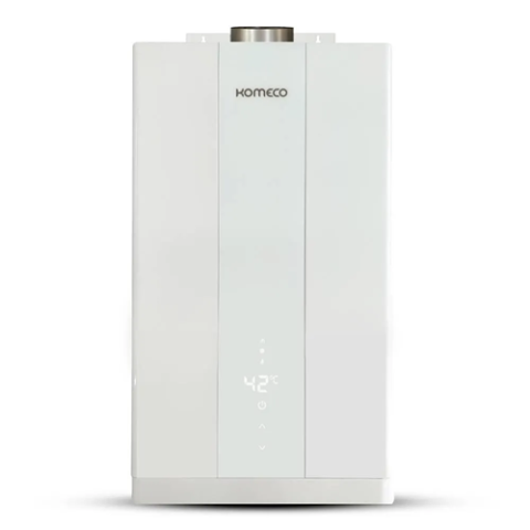 Aquecedor De Água A Gás GLP Komeco Ko 16 D Home Branco 16 Litros Digital 127V/220V