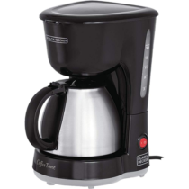 Black Decker Cafeteira Elétrica com Jarra em Inox 127V