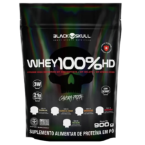 Black Skull Refil Whey 100% Hd Chocolate 900g
