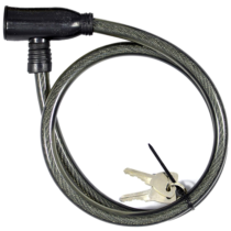 Cadeado Para Bicicleta Com Cabo De Aço 80cm Eda