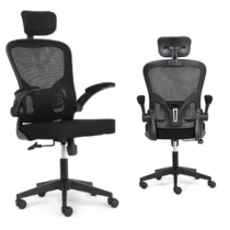 Cadeira Presidente Ergonômica Moob Veneza Com Apoio Ajustável Sistema Relax Ajuste de Altura e Rodas Anti Riscos