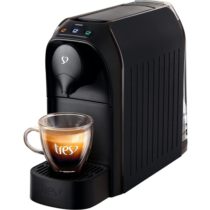 Cafeteira 3 Corações Espresso Passione Preta 127V