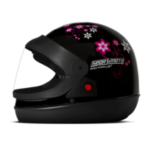 Capacete Fechado Pro Tork Sport For Girls