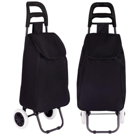 Carrinho De Compras Leva Tudo Bag To Go Preto Mor