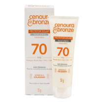 Cenoura e Bronze Protetor Solar Facial Fps70 50g