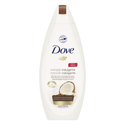 Dove Sabonete Líquido Uso Diário Coco 250ml