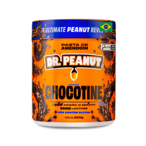 Dr. Peanut Pasta de Amendoim Com Whey Protein Chocotine 600g