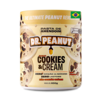 Dr. Peanut Pasta de Amendoim Cookies And Cream 600g