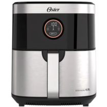Fritadeira Air Fryer Sem Óleo Oster 4,8L Preta/inox 110V