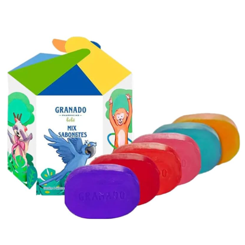 Granado Kit 6 Sabonetes Bebê Mix 90g