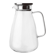 Jarra de Vidro Twinkle Borossilicato com Tampa em Aco Inox 2,2L