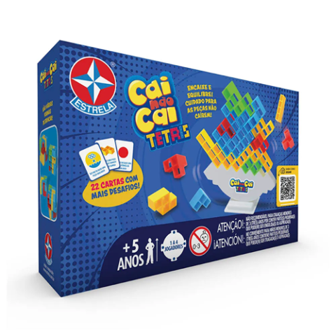 Jogo Cai Não Cai Tetris Estrela