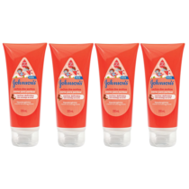 Johnson’s Kids 4 Unidades Creme Para Pentear Para Cabelos Cacheados Cachos Dos Sonhos 200ml
