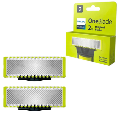 Kit 2 Lâminas OneBlade Philips Refil QP220/51 Original