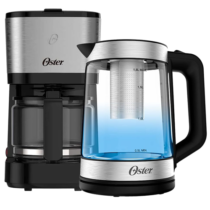 Kit Chaleira Elétrica Oster Tea E Cafeteira Inox Compacta 220v