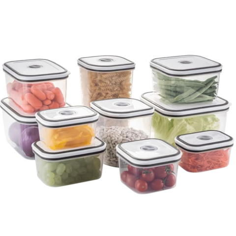 Kit com 10 Potes Herméticos Electrolux