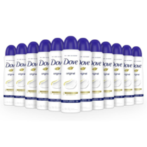 Kit Dove 12 Unidades Desodorante Antitranspirante Aerossol Original 150ml