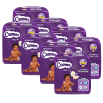 Kit Fralda Cremer Jumbo G 192 Unidades