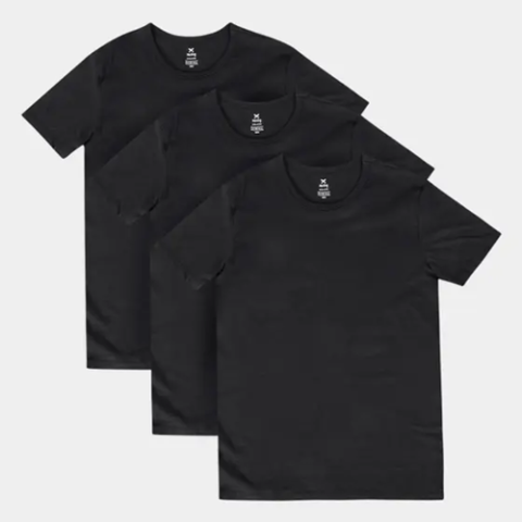 Kit Hering Camisetas Básicas Com 3 Peças Masculinas