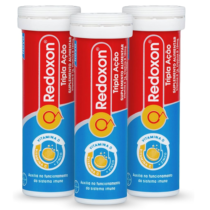 Kit Redoxon Tripla Ação, Vitamina C 1000mg 30 Comprimidos
