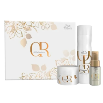 Kit Wella Oil Reflections Shampoo 250ml + Máscara 150ml + Óleo Capilar 30ml