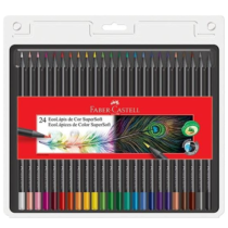 Lápis de Cor SuperSoft 24 Cores Faber-Castell