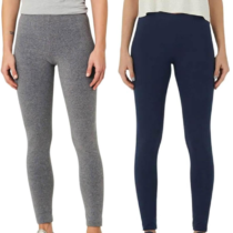 Malwee Calça Legging Lisa Cinza ou Azul Marinho