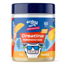 +Mu Creatina Monohidratada Sabor Manga 210g