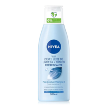 Nivea Loção 2 em 1 Leite de Limpeza e Tônico 200ml