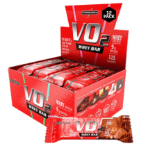 Pack 12 Unidades Whey Bar VO2 Chocolate Integralmedica 360g