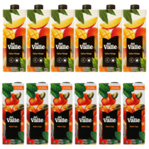 Pack 6 Unidades Suco Del Vale Caju ou Manga 1 Litro