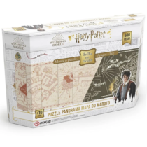 Quebra Cabeças 500 Peças Panorama Harry Potter Brilha No Escuro Grow