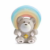 Chicco Luminária Projetor Rainbow Bear Bege