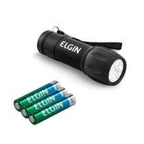 Lanterna De Bolso 9 Leds + 3 Pilhas Aaa Elgin
